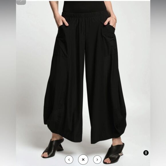 Alembika Ladies Barrel Pants 2 Us 8-10 Wide Leg Capsule Minimalist Capsule - Picture 1 of 13
